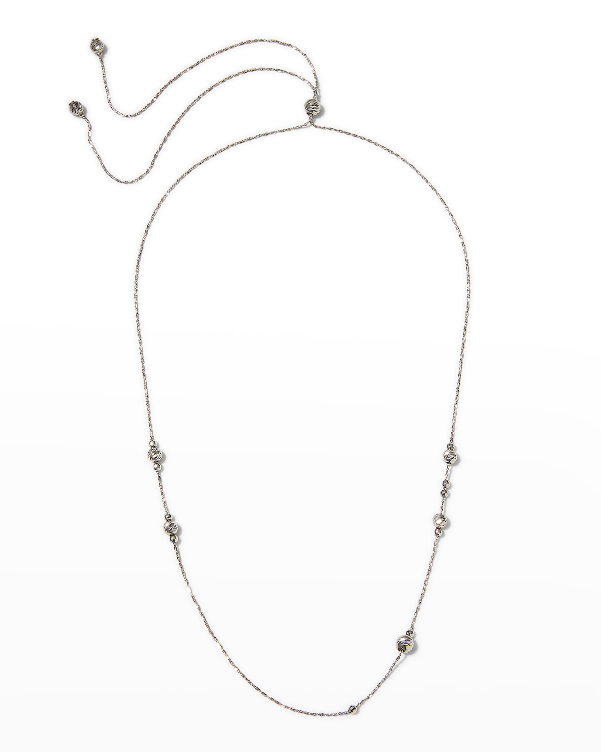 PLATINUM BORN MOMENTUM PLATINUM SLIDING ORNAMENT NECKLACE 