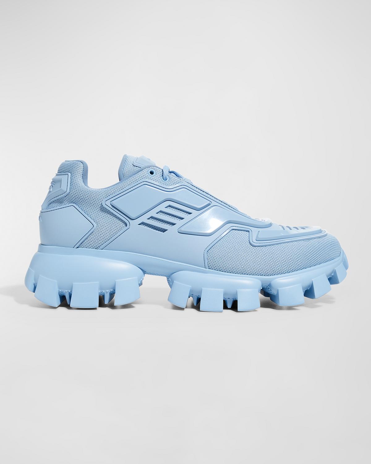 Prada Cloudbust Thunder Lug Sole Sneaker in Grey | Smart Closet
