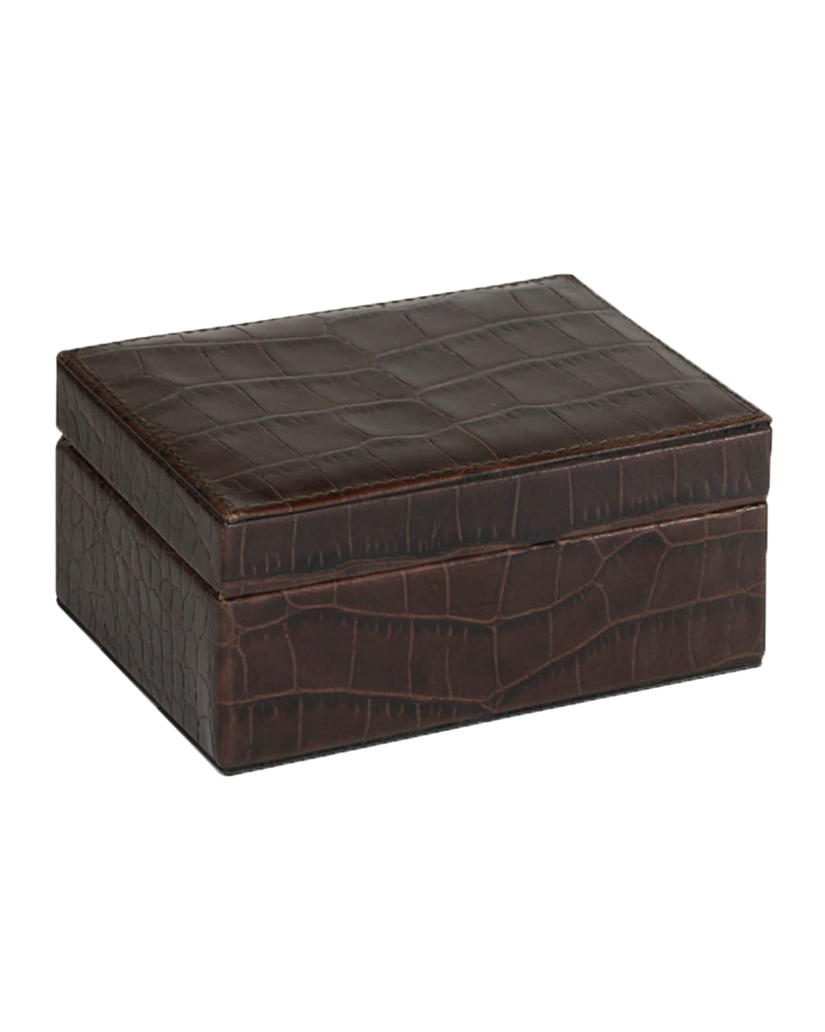 Shop Graphic Image Small Box In Brown