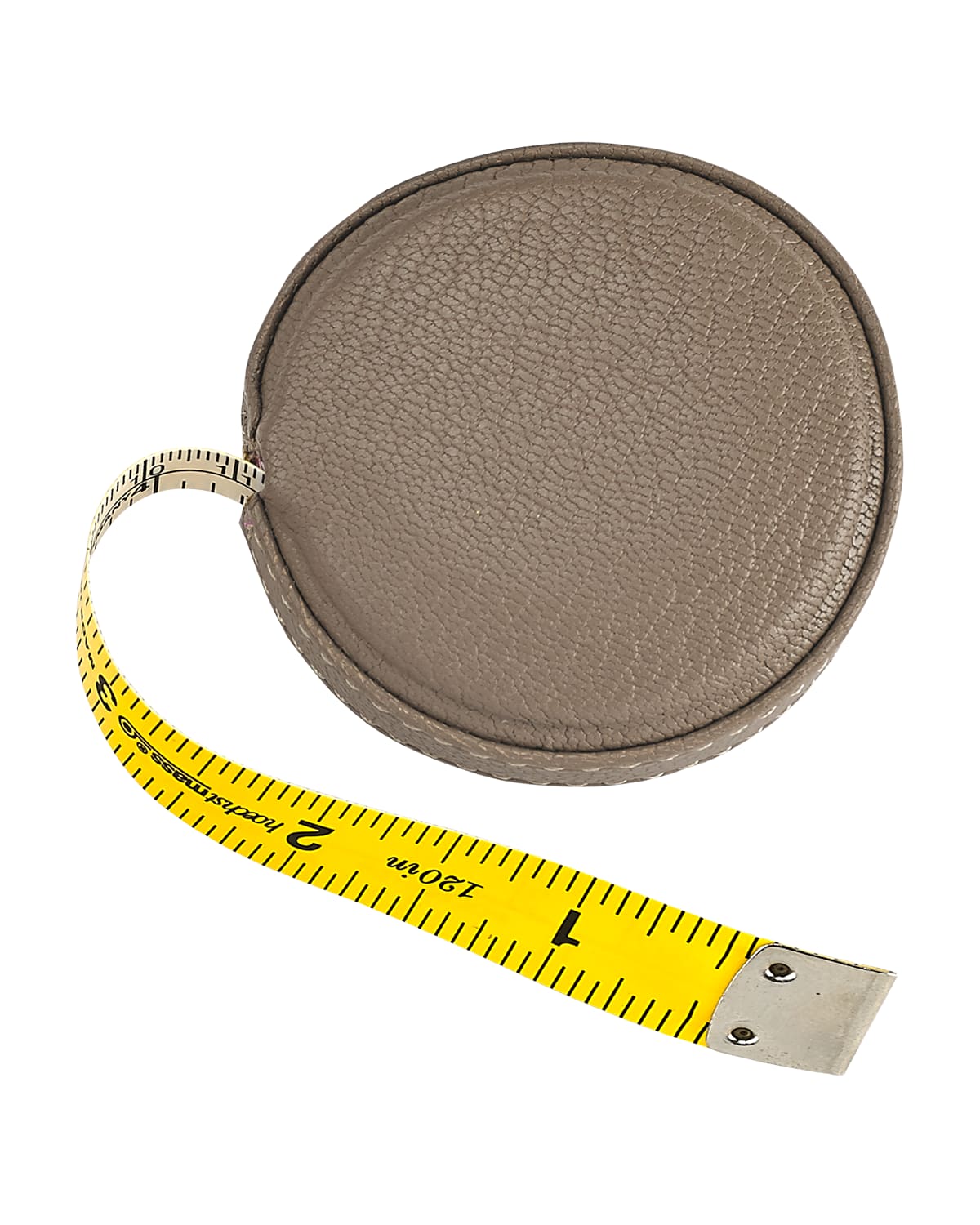 Graphic Image Tape Measure In Taupe