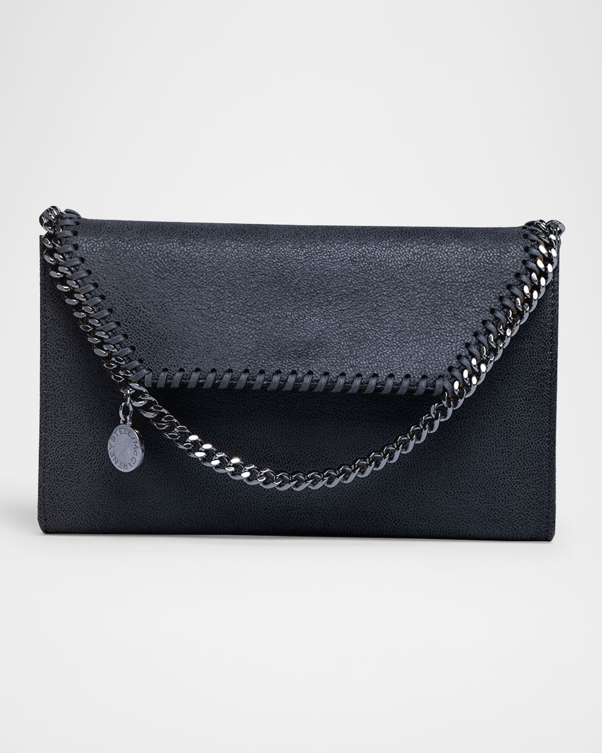 Stella Mccartney Falabella Mini Vegan Leather Wallet On Chain