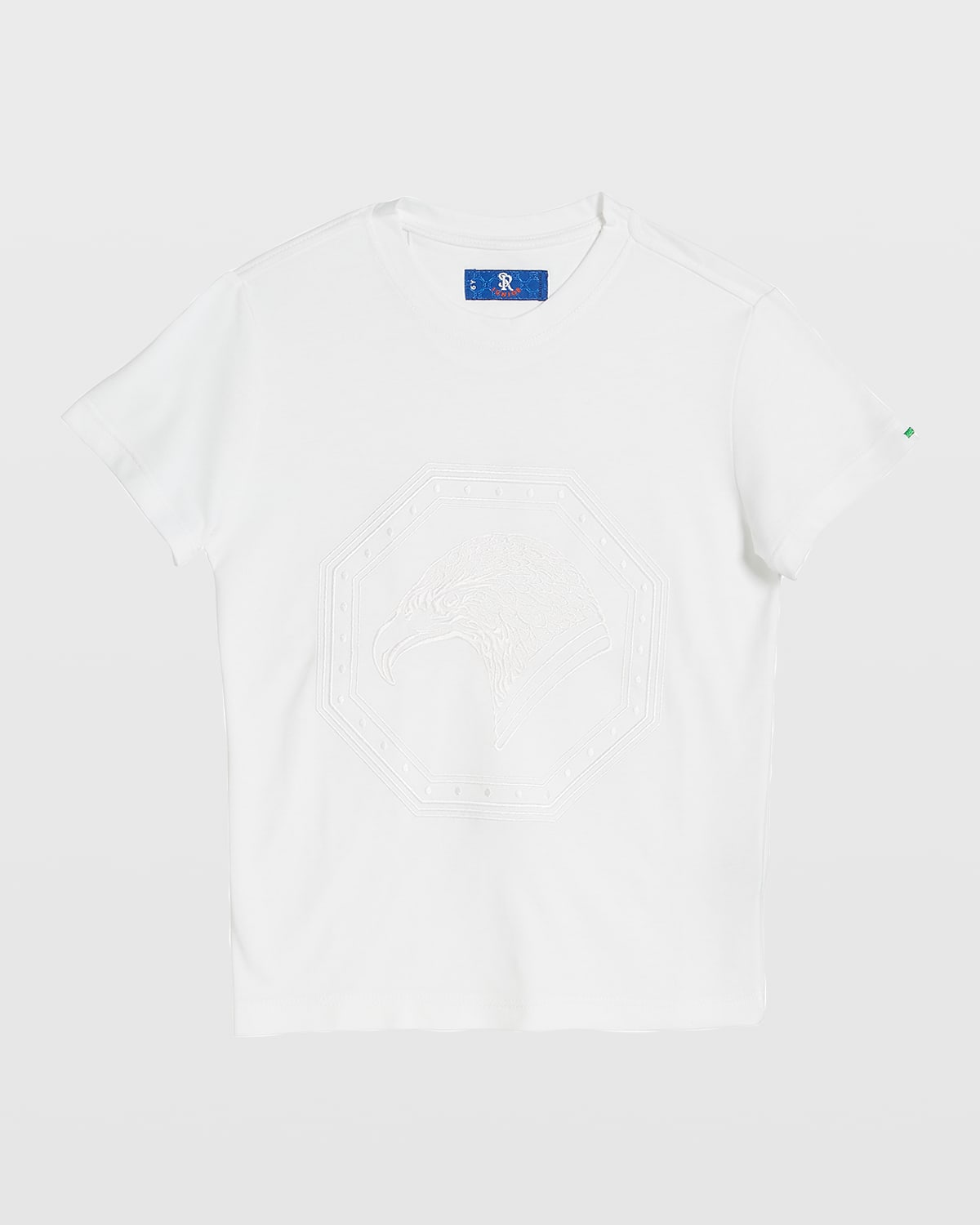 Stefano Ricci Boys' Short-sleeve Tee In White