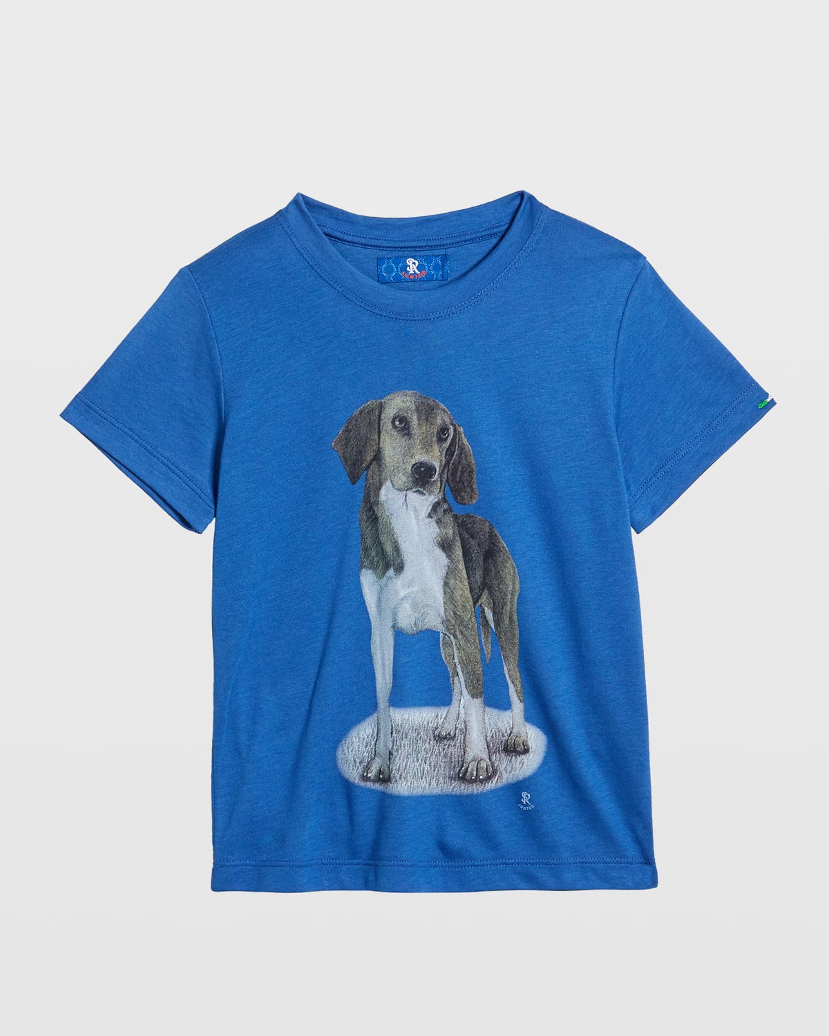 Stefano Ricci Kids' Boys' Short-sleeve Tee In Blue