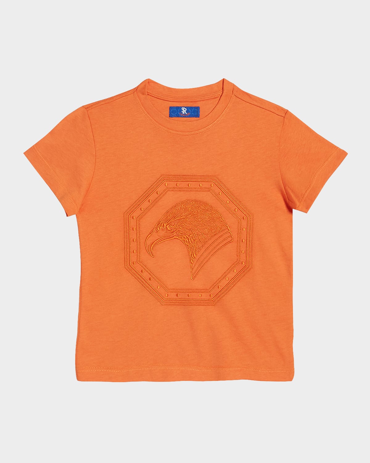 Stefano Ricci Boys' Short-sleeve Tee In Orange