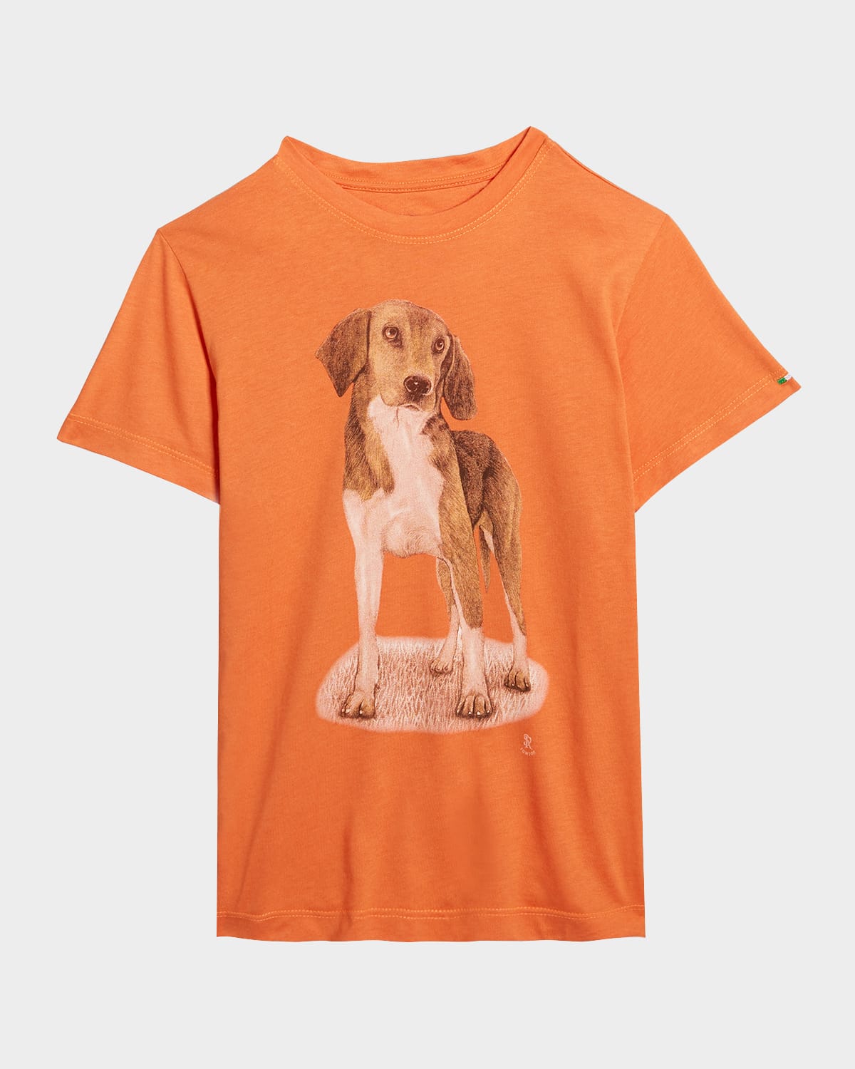 Stefano Ricci Kids' Boys' Short-sleeve Tee In Tangerine