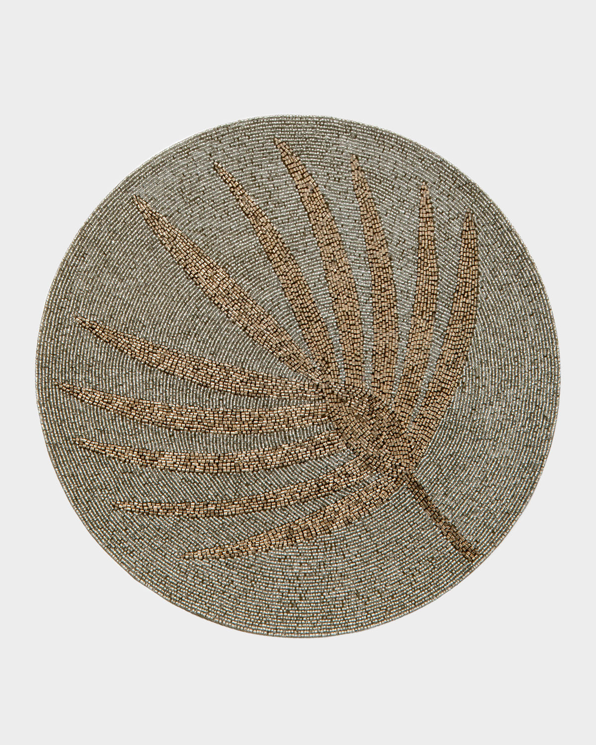 Shop Joanna Buchanan Palm Frond Placemat In Silver