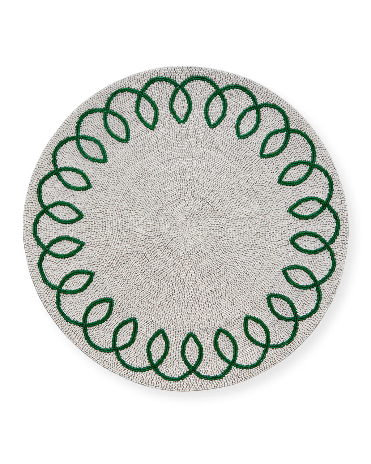 Joanna Buchanan Chinoiserie Placemat In Silver