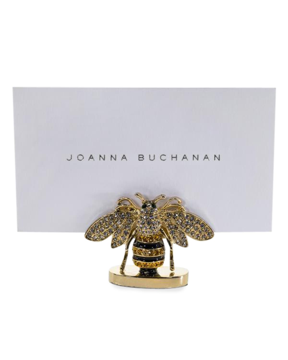 Shop Joanna Buchanan Stripy Bee Place Card Holders, Set Of 2 In Multi