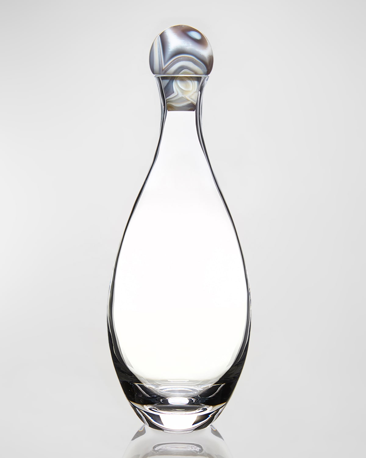 Anna New York Elevo Crystal & Cape Amethyst Decanter