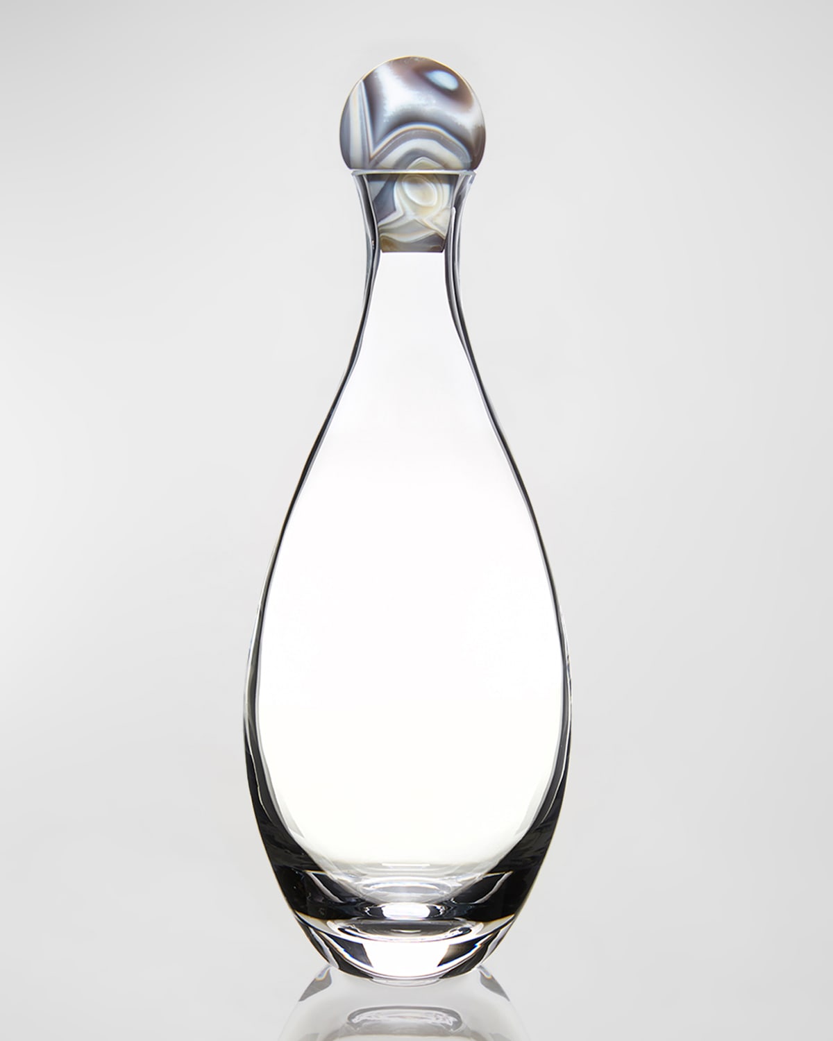 Shop Anna New York Elevo Decanter In Smoke Agate