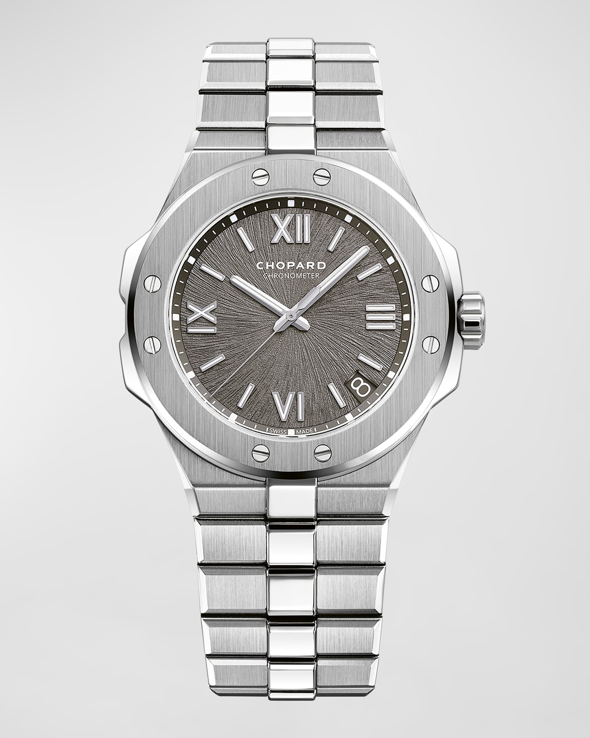 Shop Chopard Alpine Eagle 41mm Stainless Steel Watch