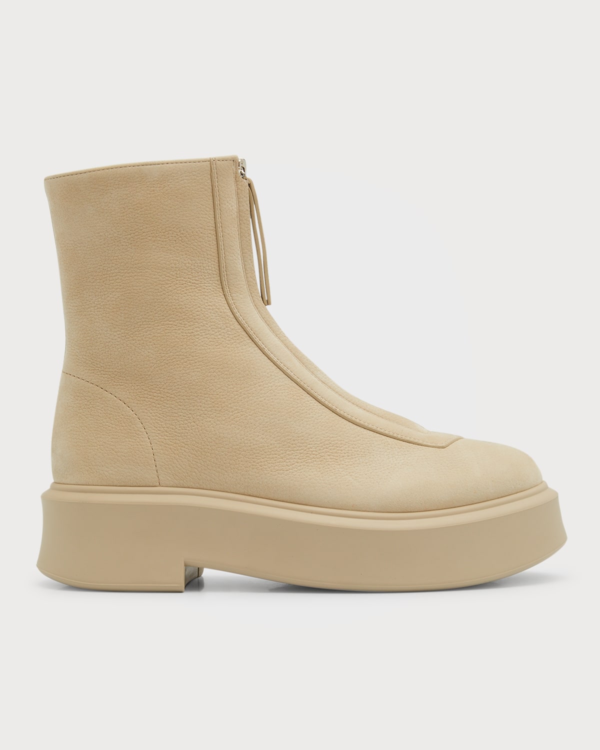 Shop The Row Zipped Boot I In Beige