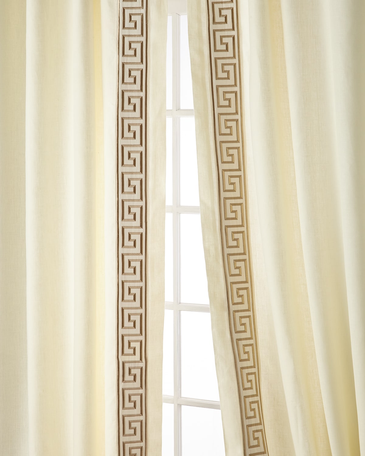 Shop Home Silks Felix Curtain Panels, 96" In Gold
