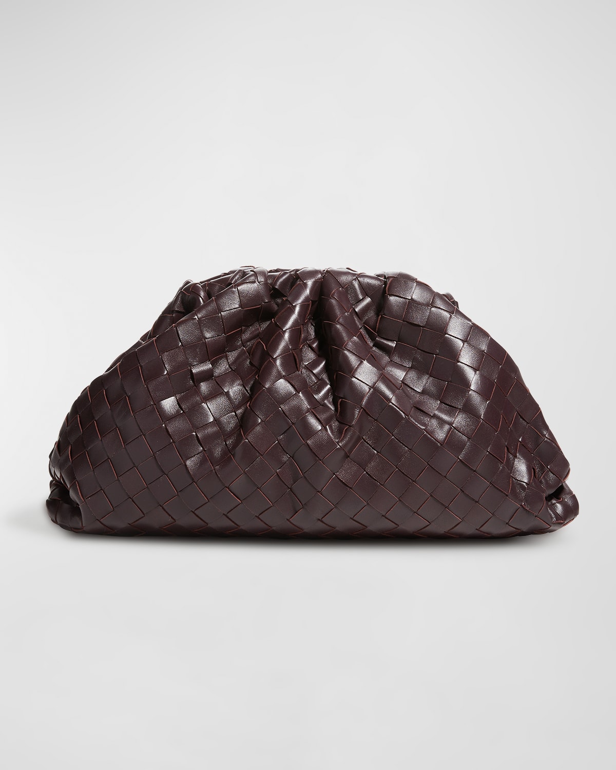 Bottega Veneta The Pouch Intrecciato Clutch Bag