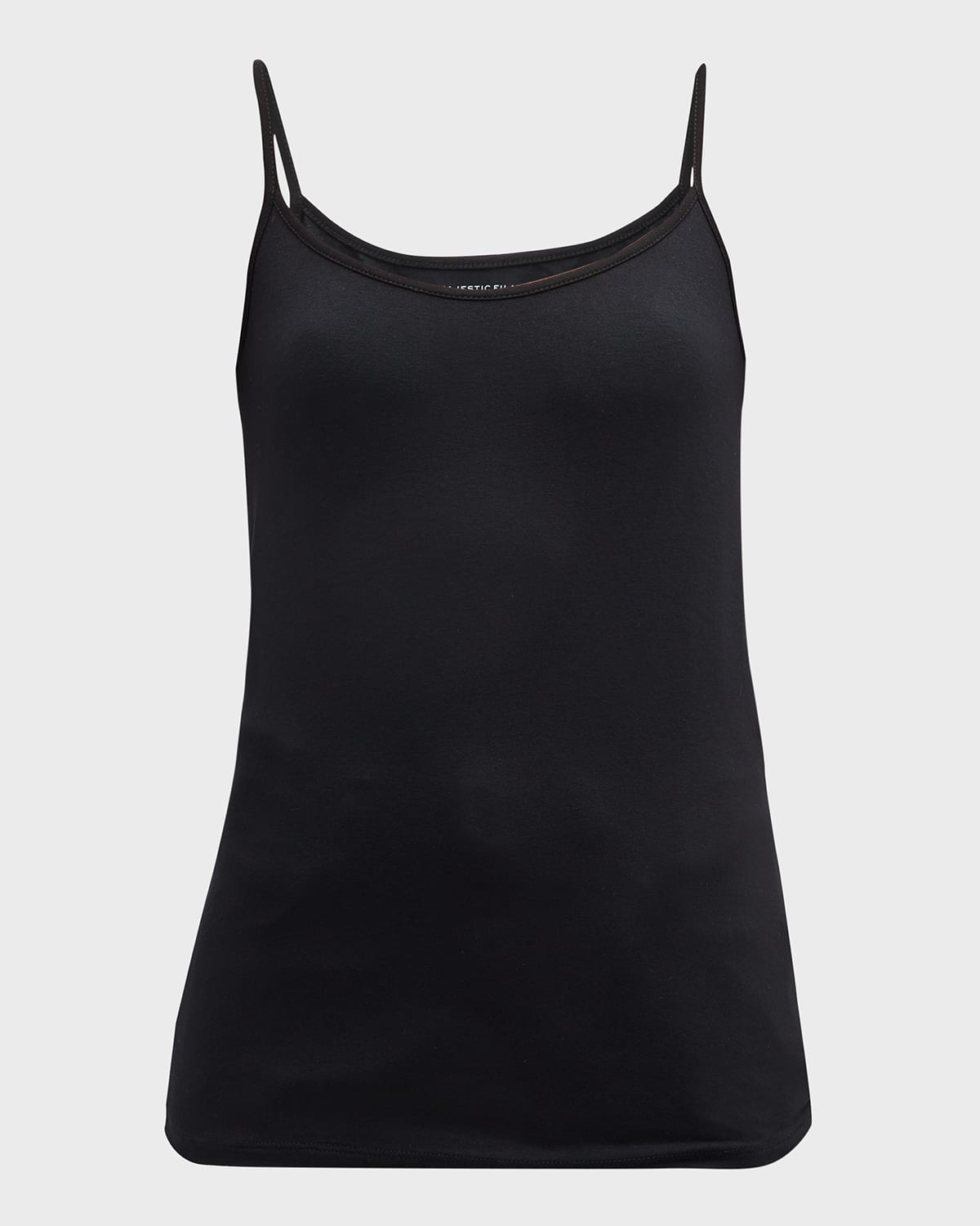 Majestic Scoop-neck Camisole In Black