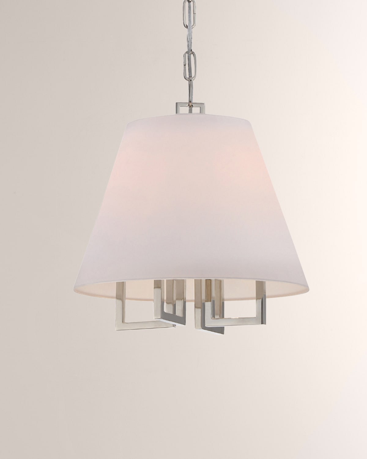 Shop Crystorama Libby Langdon 4-light Chandelier In Polished Nickel