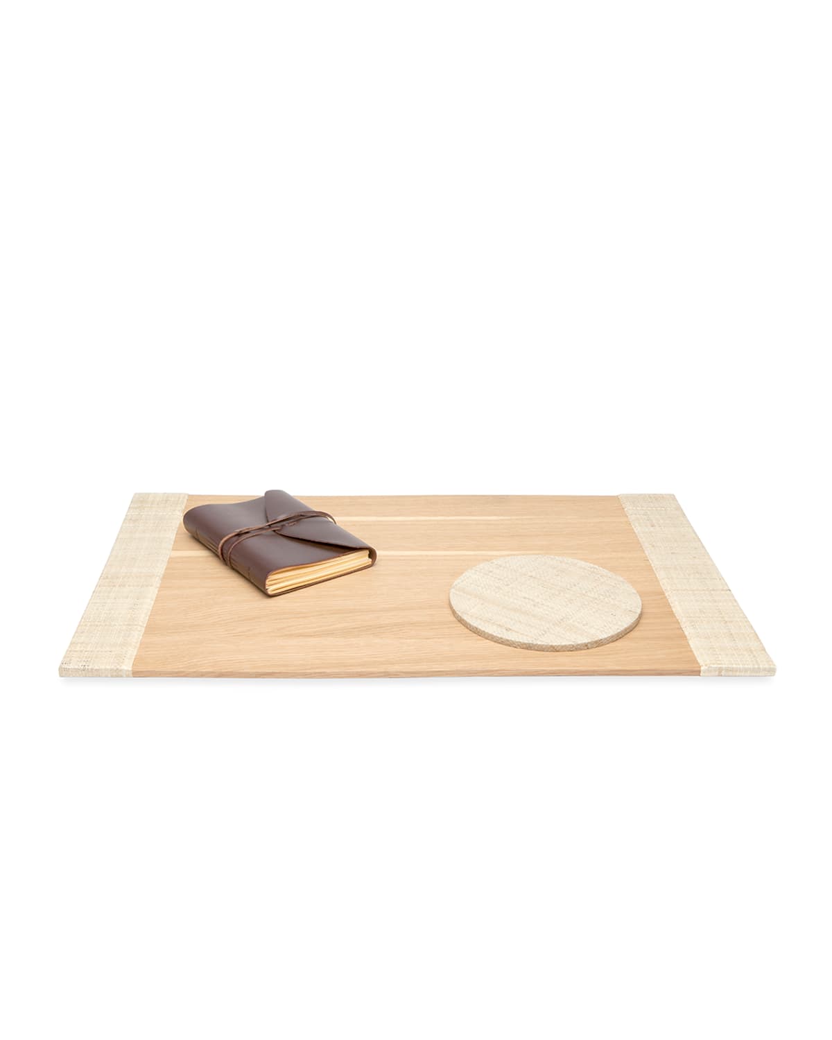 Koba Desk Blotter and Round Mouse Pad