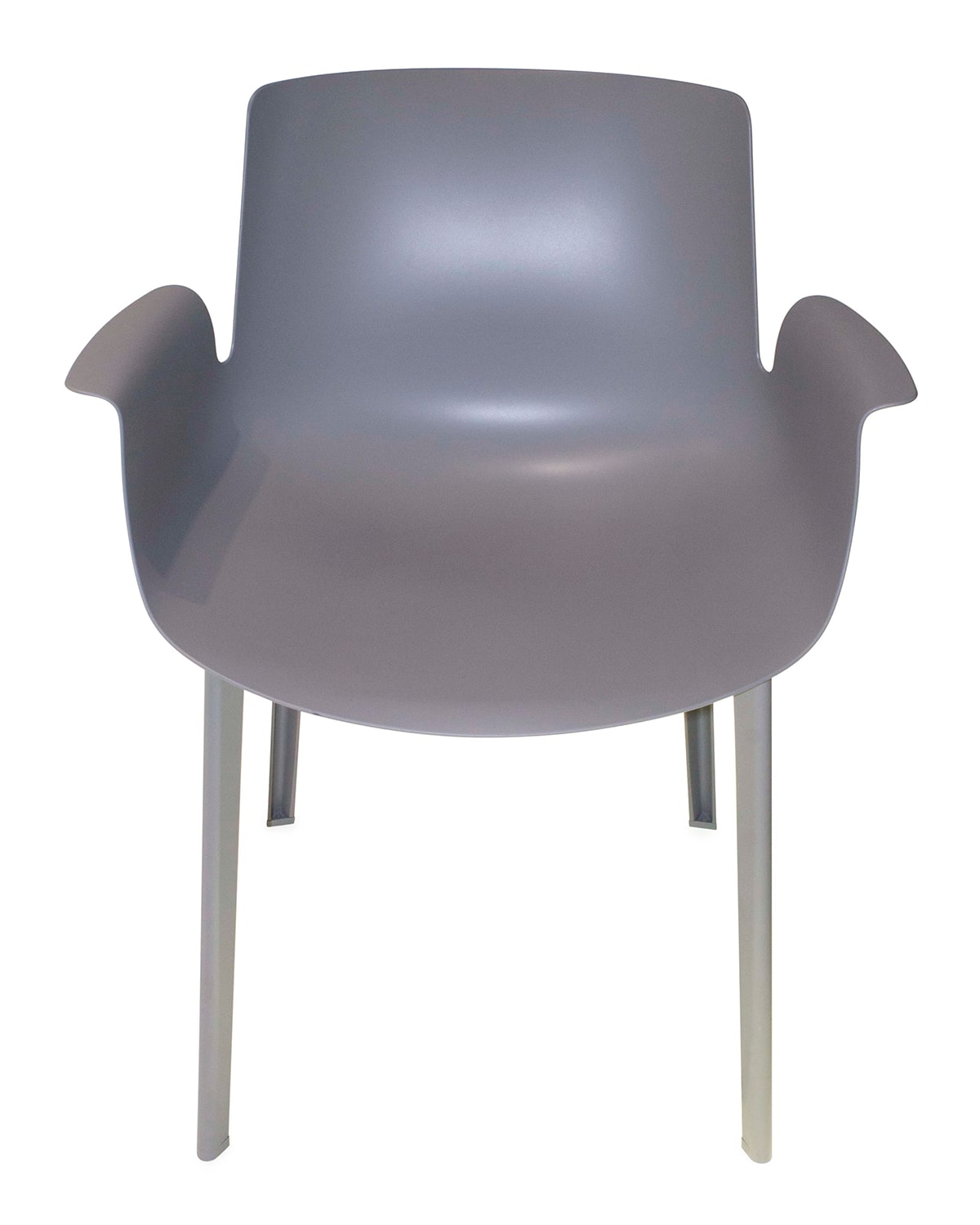 Kartell Piuma Dining Chair In Matte Grey