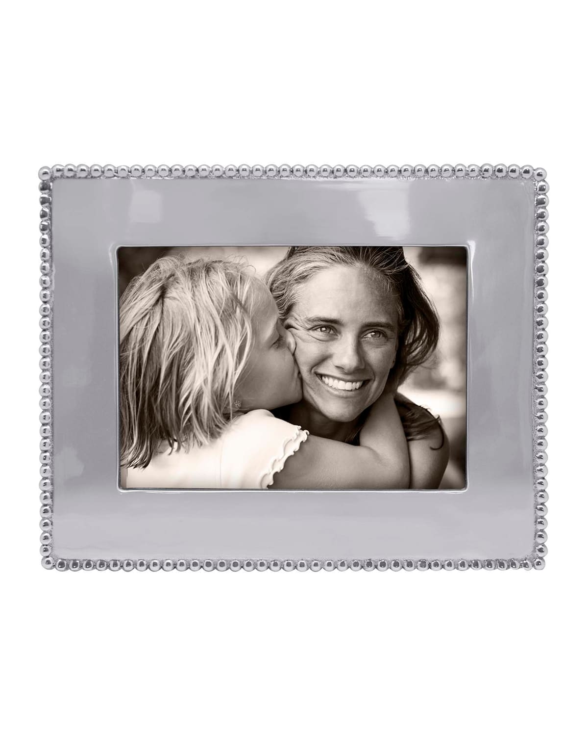 Beaded Engravable Picture Frame, 5" x 7"
