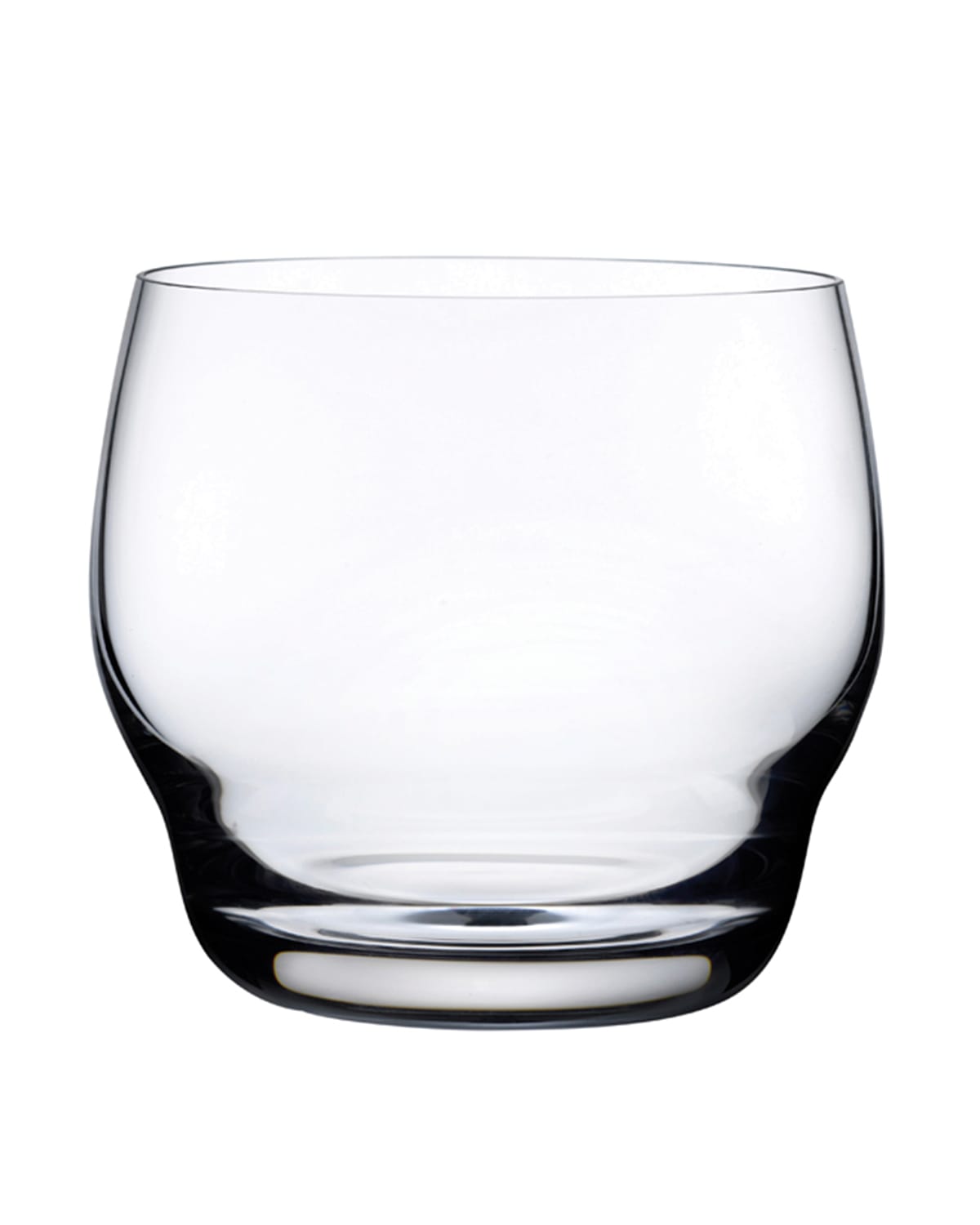 Shop Nude Heads Up Whiskey Glasses, Set Of 2 In Clear