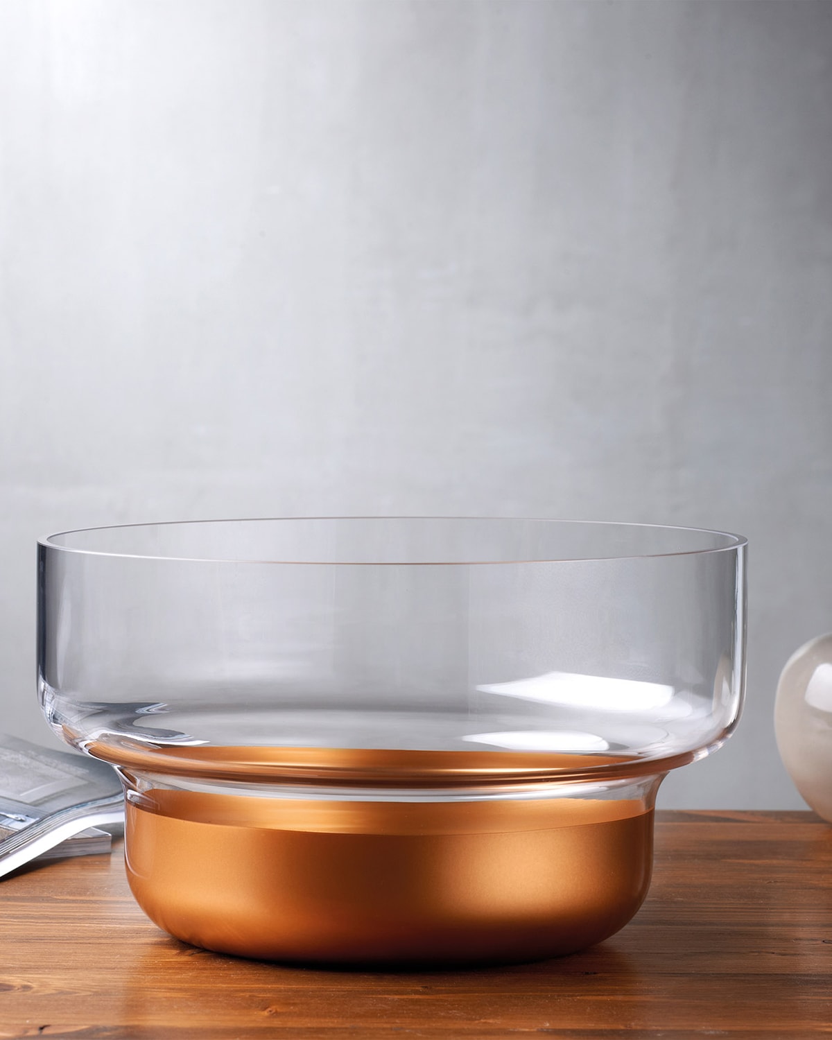 Shop Nude Contour Bowl In Clear Top Contour