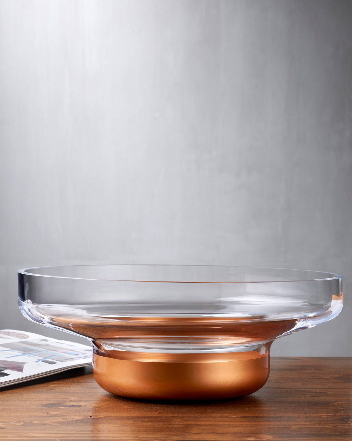 Nude Contour Large Bowl In Clear Top Contour