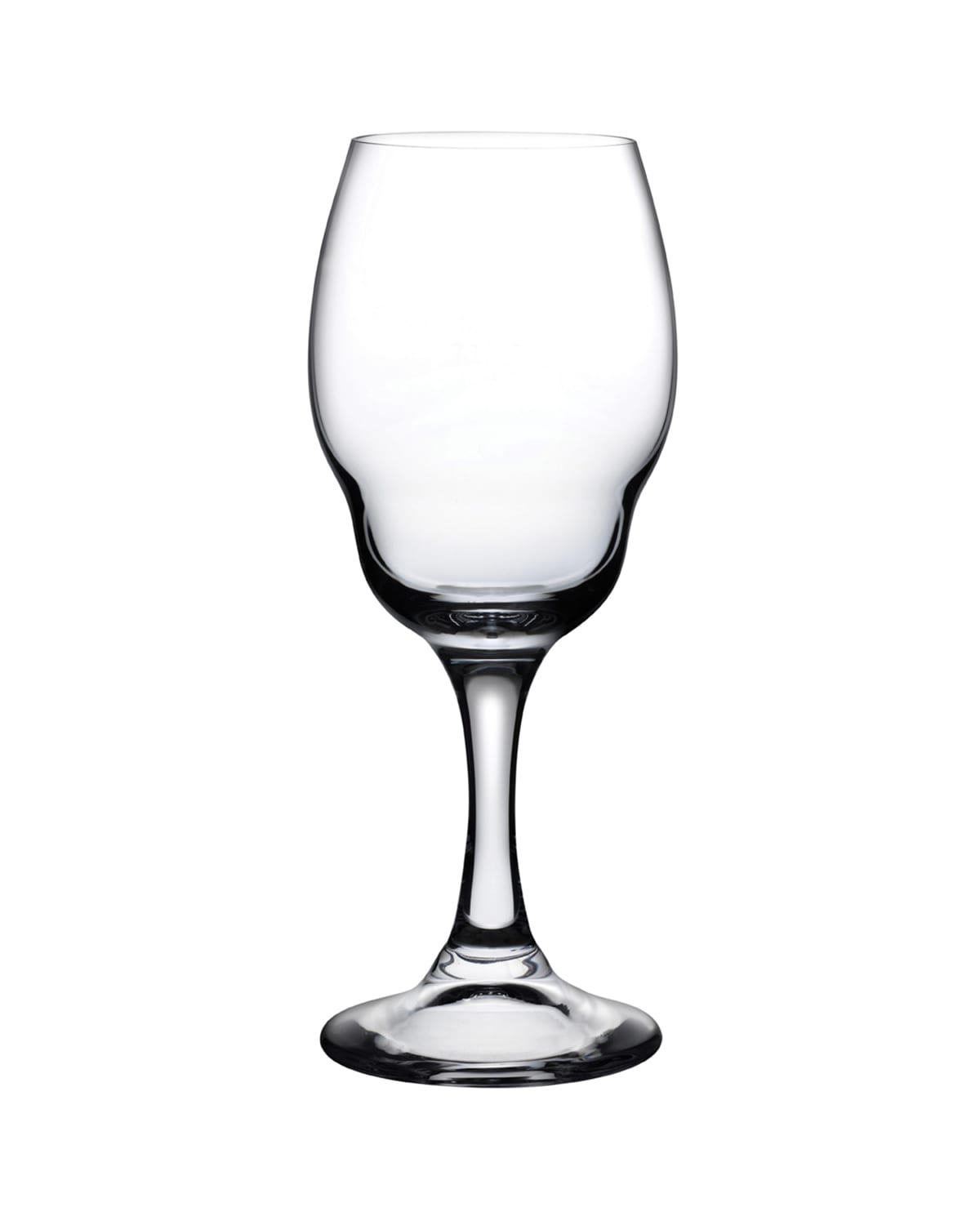 Shop Nude Heads Up White Wine Glasses, Set Of 2 In Clear