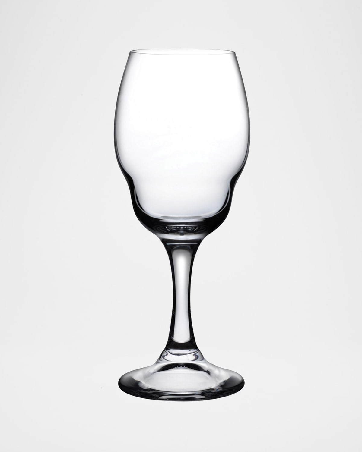 Nude Heads Up White Wine Glasses, Set Of 2 In Clear