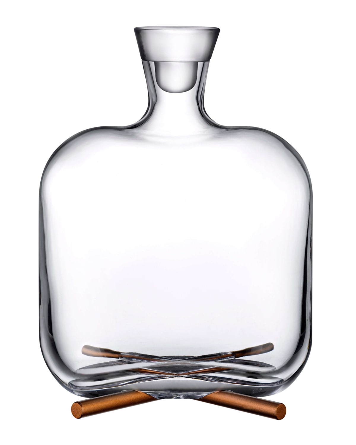 Shop Nude Camp Whiskey Carafe In Clear