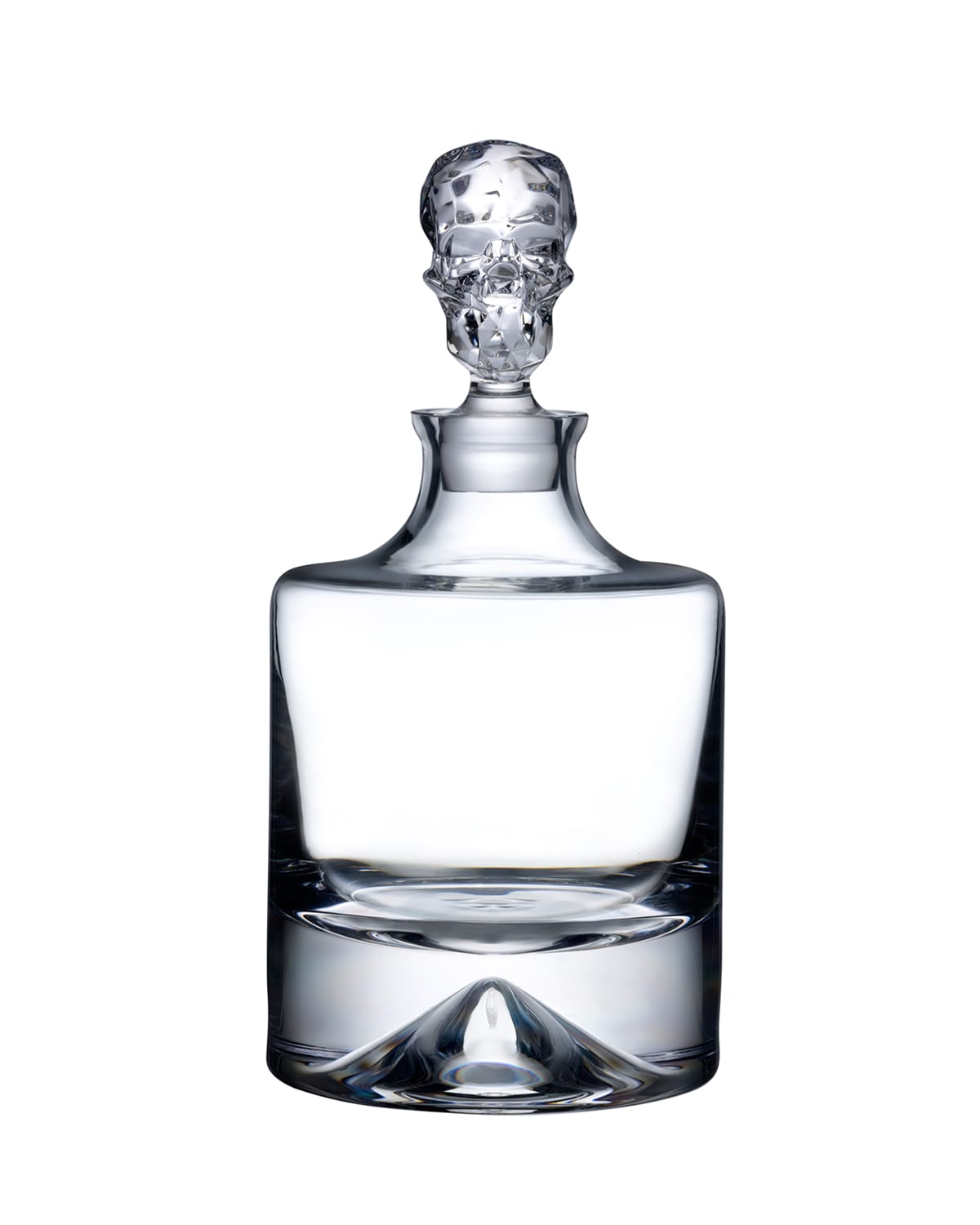 Nude Shade Whiskey Carafe In Transparent