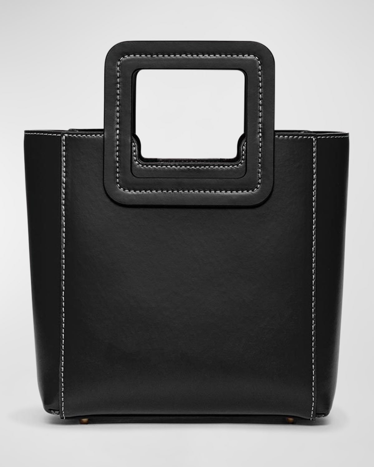 Staud Mini Shirley with Binding Bag | Plaid/Black | One Size | Shopbop