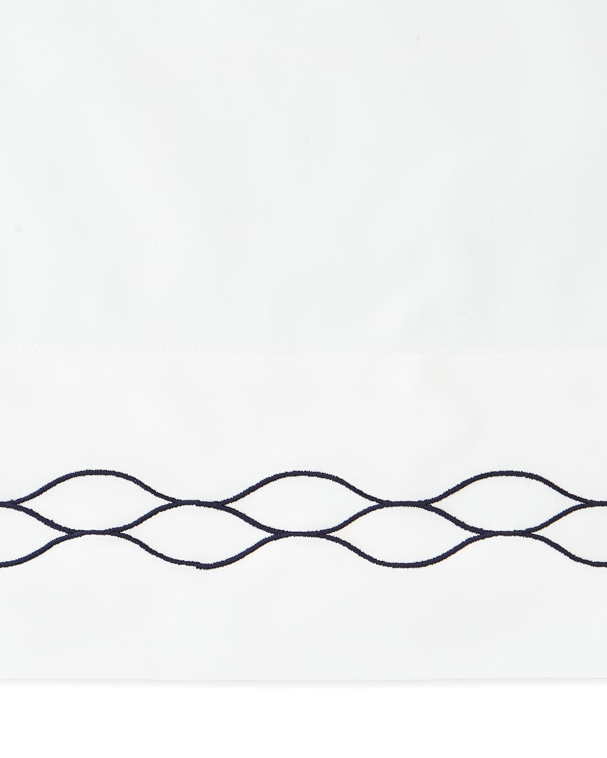 Peacock Alley Honeycomb Standard Pillowcase Pair In Navy