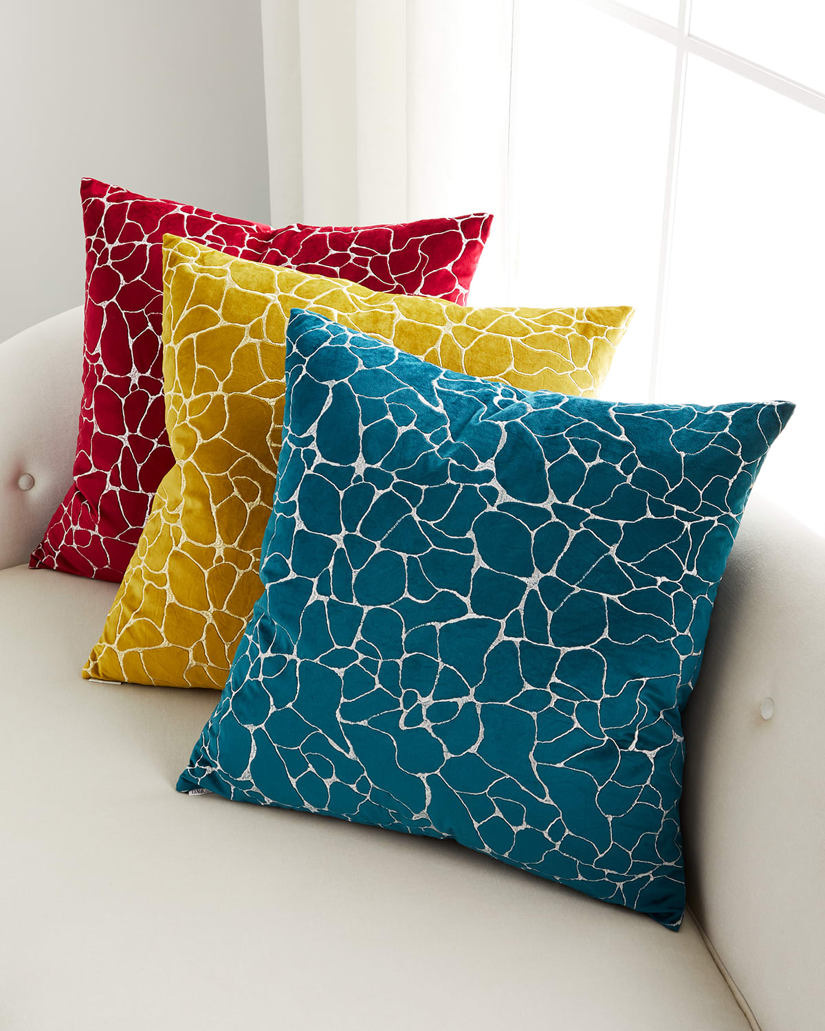 Shop D.v. Kap Home Dare Sulfur Pillow In Laguna