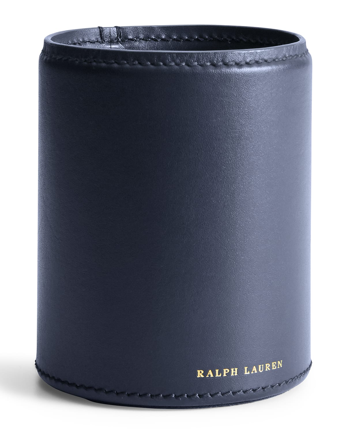Shop Ralph Lauren Brennan Pencil Cup In Navy
