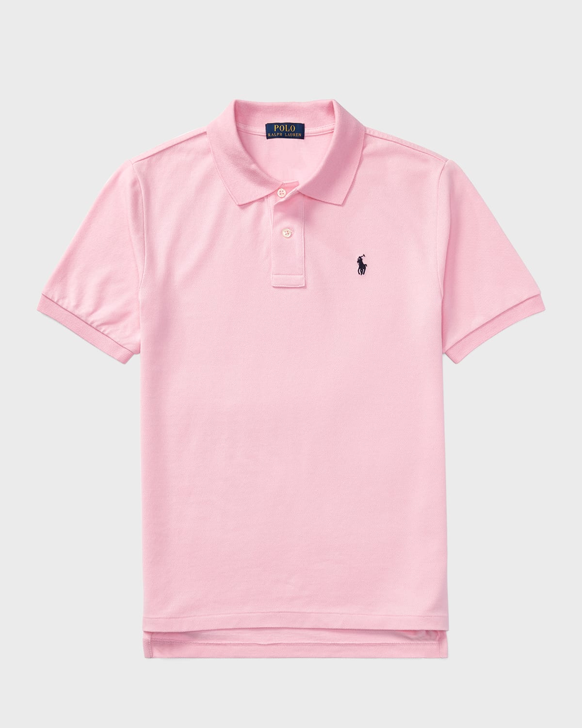 Polo Ralph Lauren Polo Pony Embroidered Cotton T-shirt In Pink