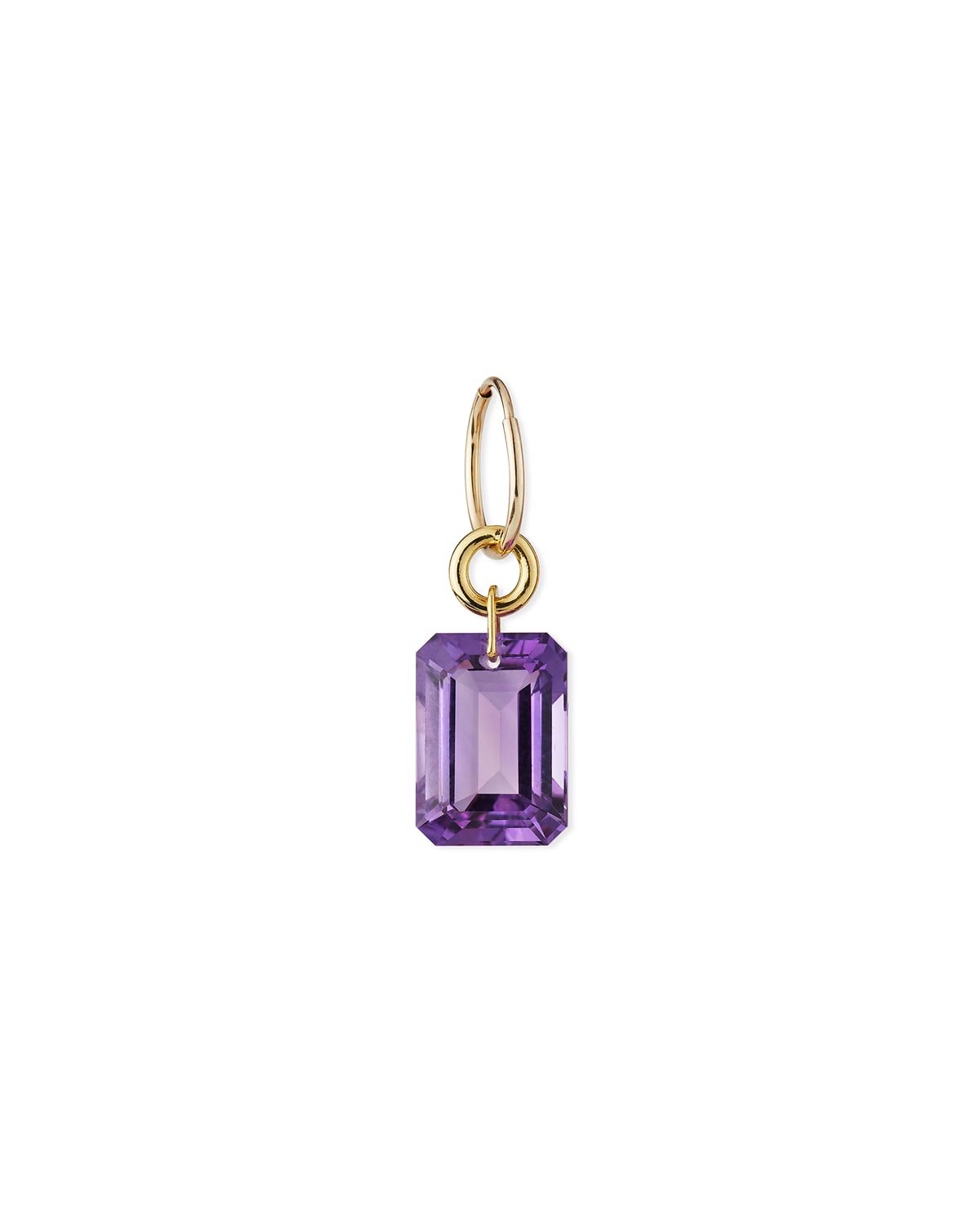 Amethyst Jumbo Earring, Single
