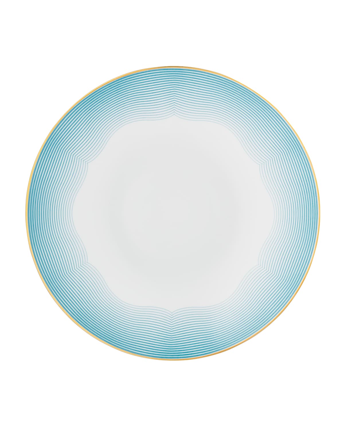 Shop Raynaud Aura American Dinner Coupe Plate 1 In Light Blue