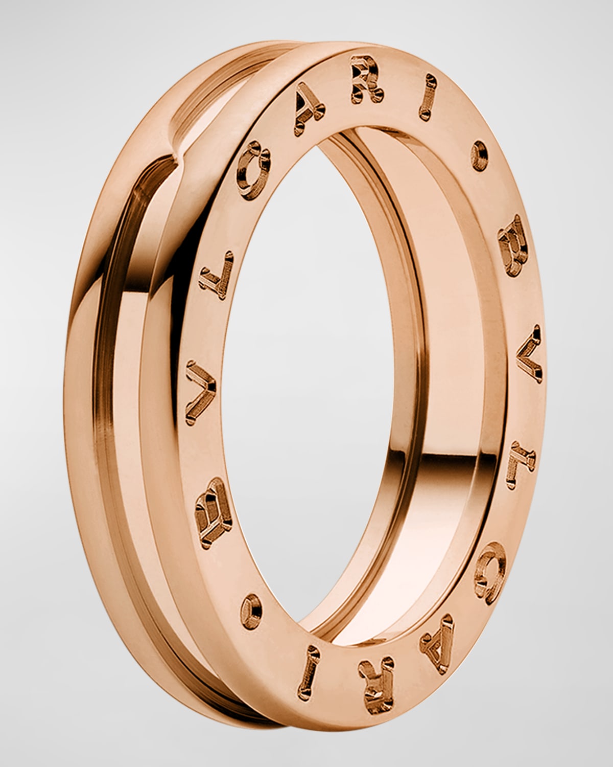 B.Zero1 Rose Gold 1-Band Ring, Size 62