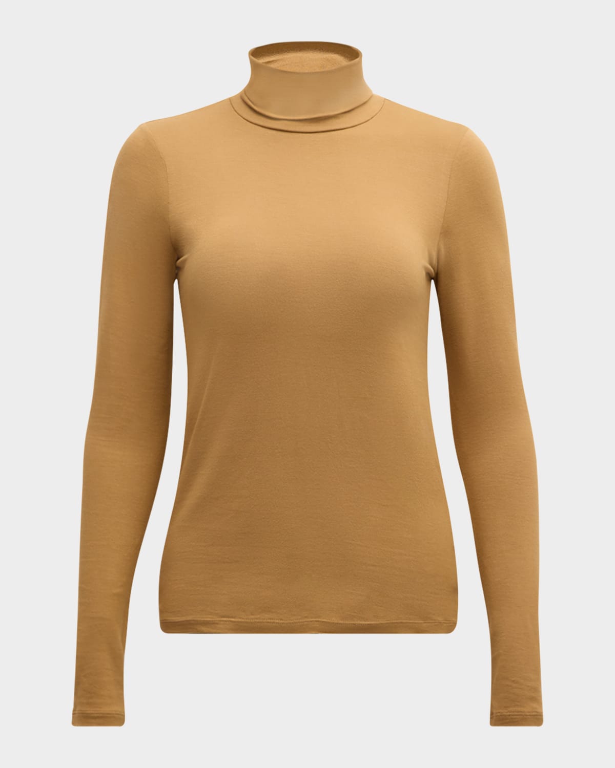 Majestic Filatures Turtleneck Viscose Jersey Sweater | Smart Closet