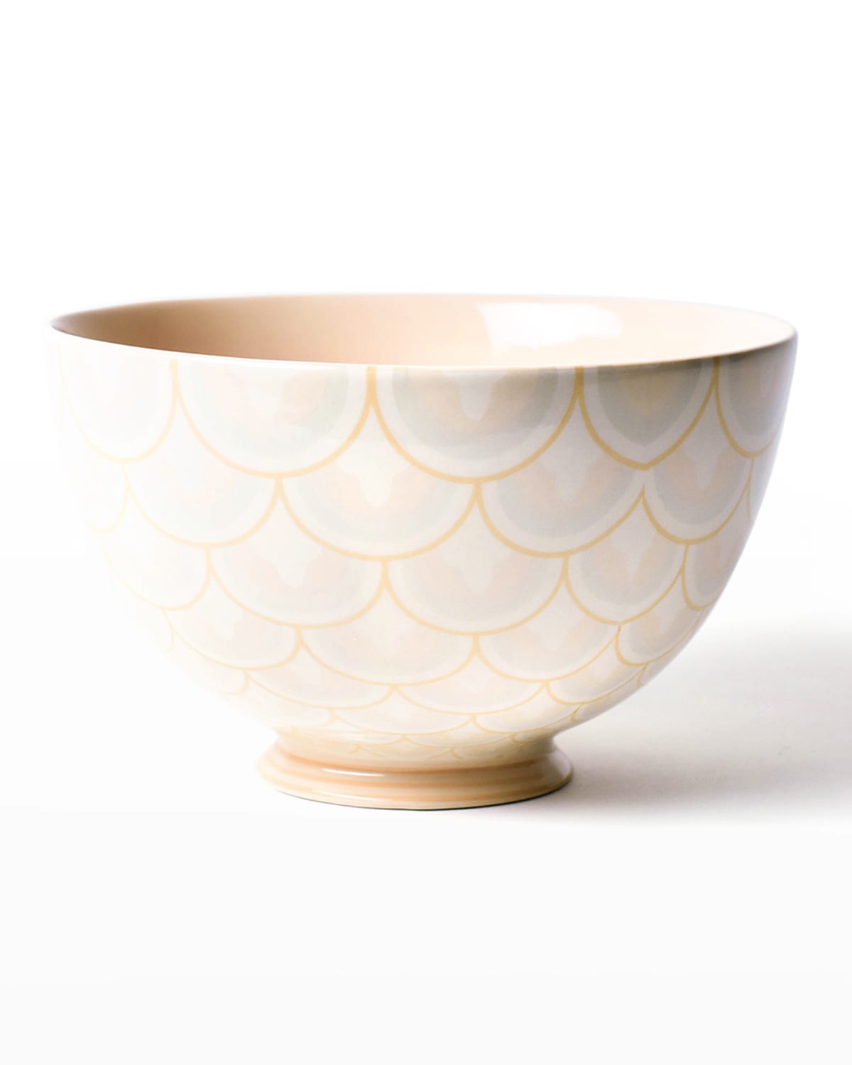 Shop Coton Colors Layered Arabesque Footed Bowl In Blush