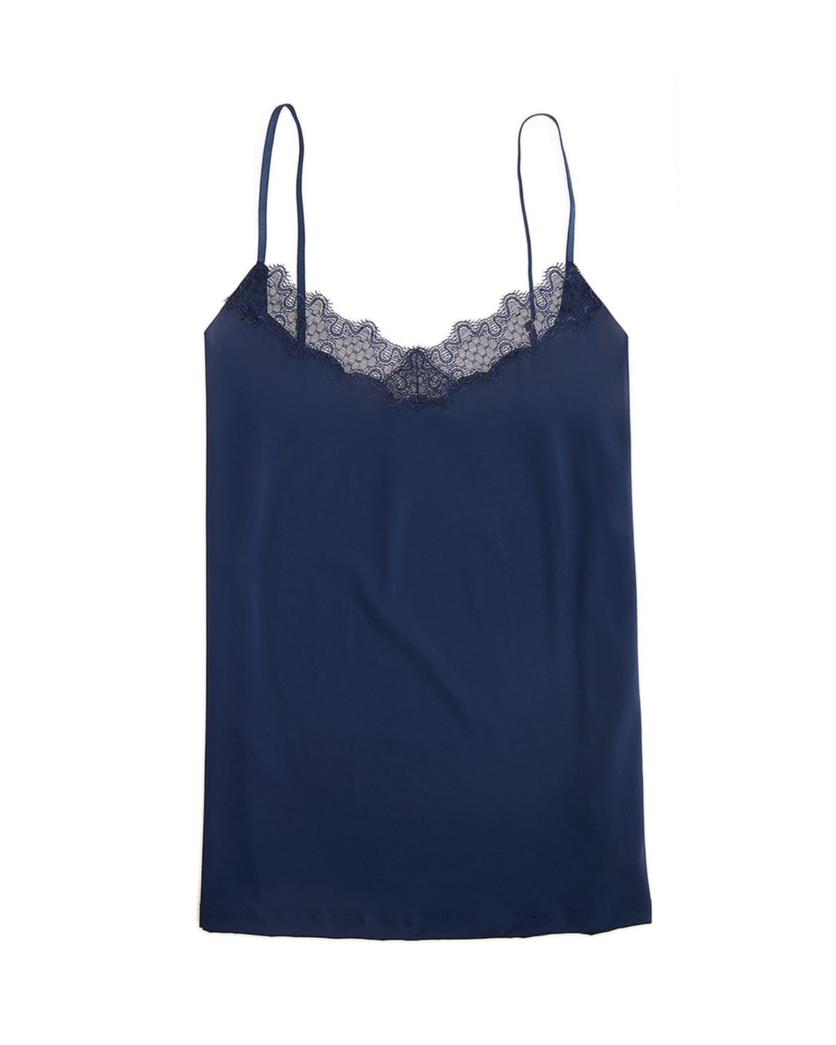 Uwila Warrior Happy Seams Lace-trim Camisole In Dress Blue