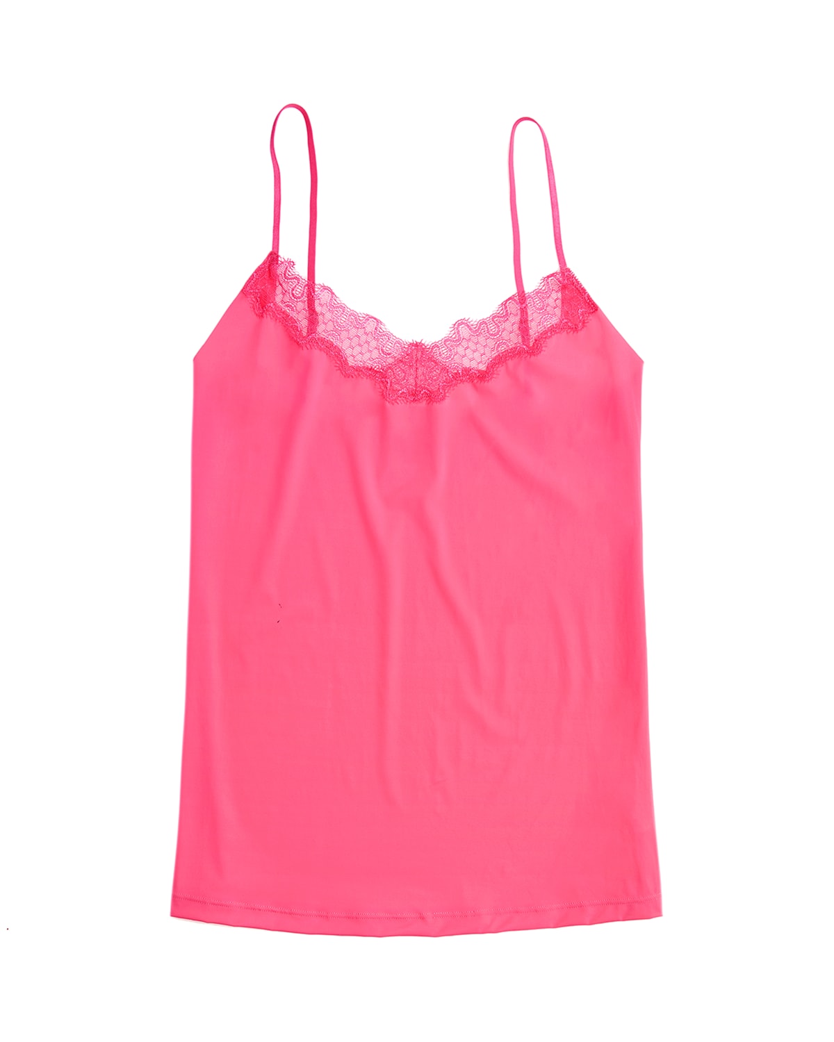 Uwila Warrior Happy Seamless Lace Trim Camisole In Camilla Rose