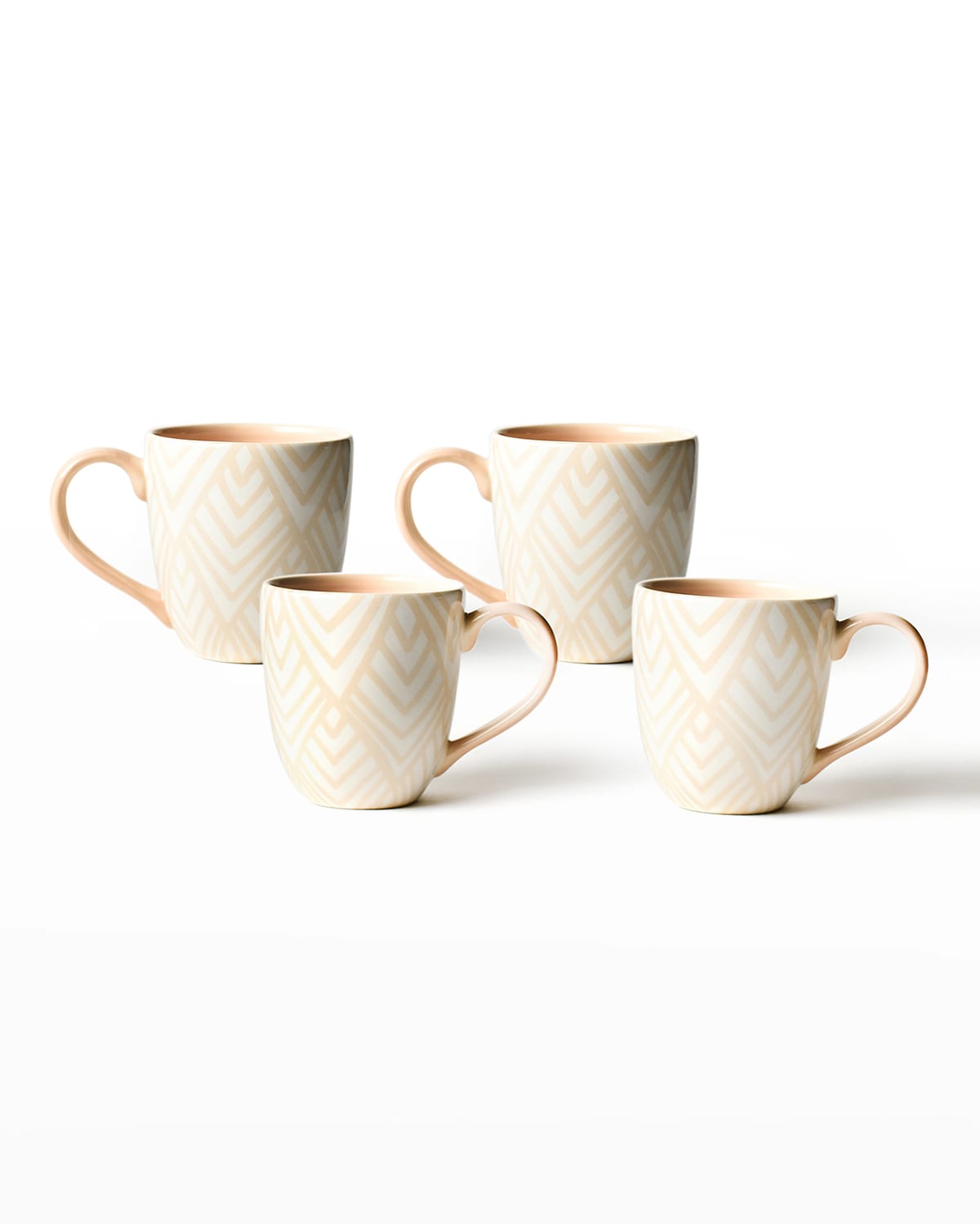 Coton Colors Layered Diamond Mug In Blush