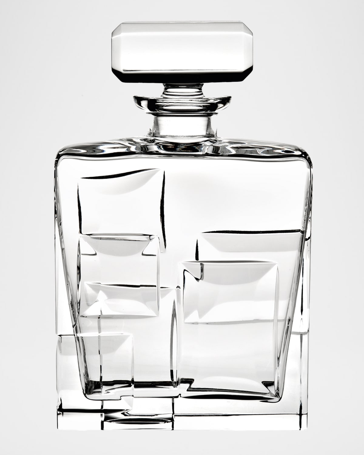 Vista Alegre Portrait Whiskey Decanter In Clear