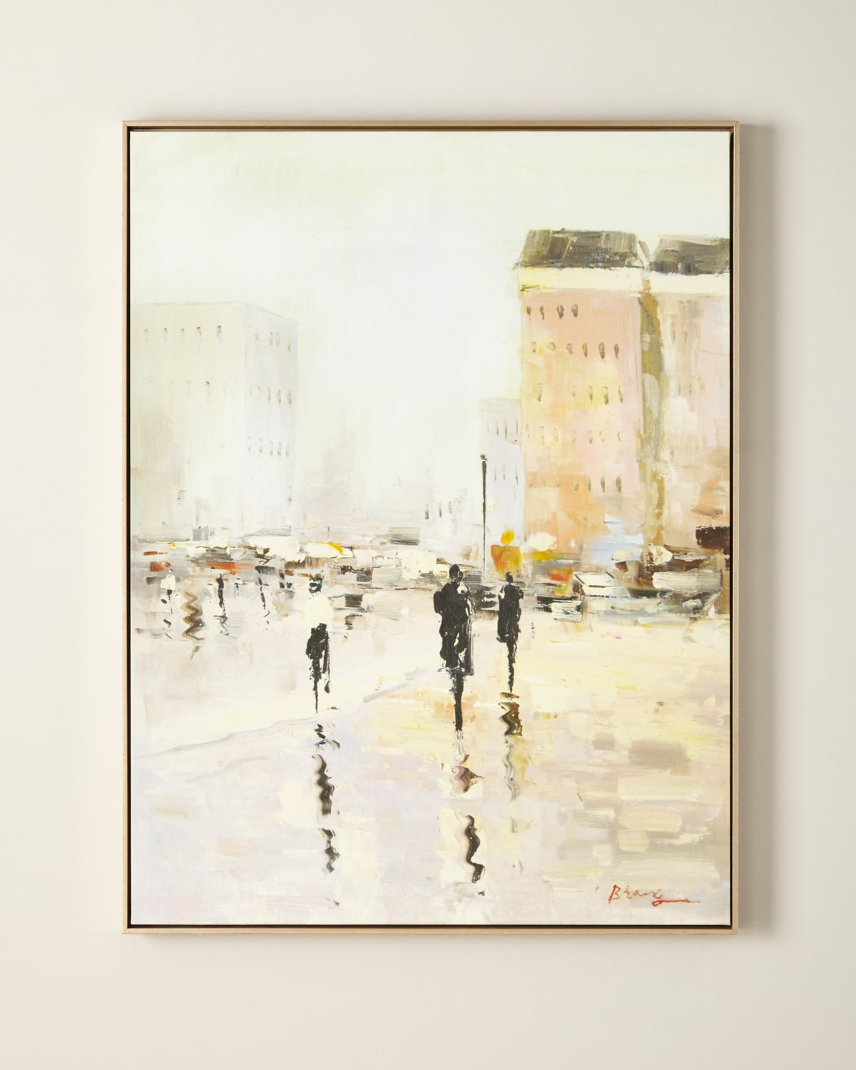 John-richard Collection Metropolitan Giclee Canvas Art In Multi