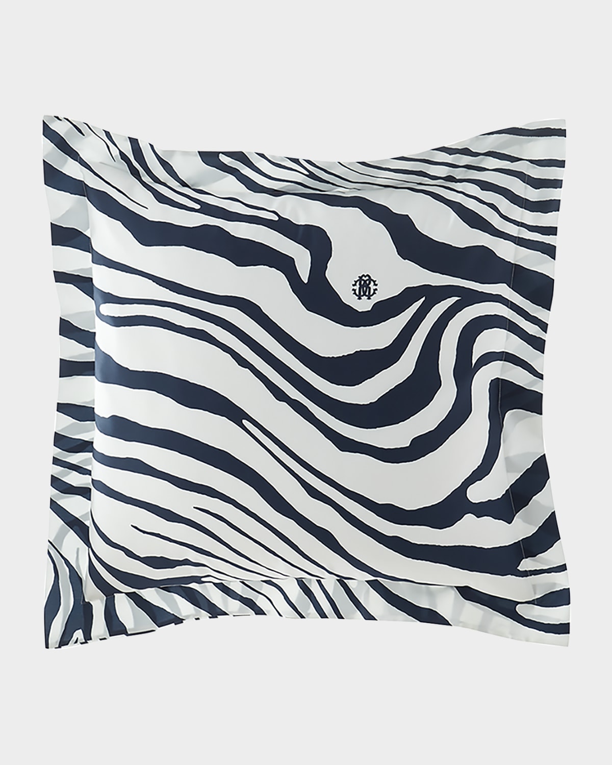 Roberto Cavalli Frame Zebrage Euro Shams, Set Of 2 In Multi