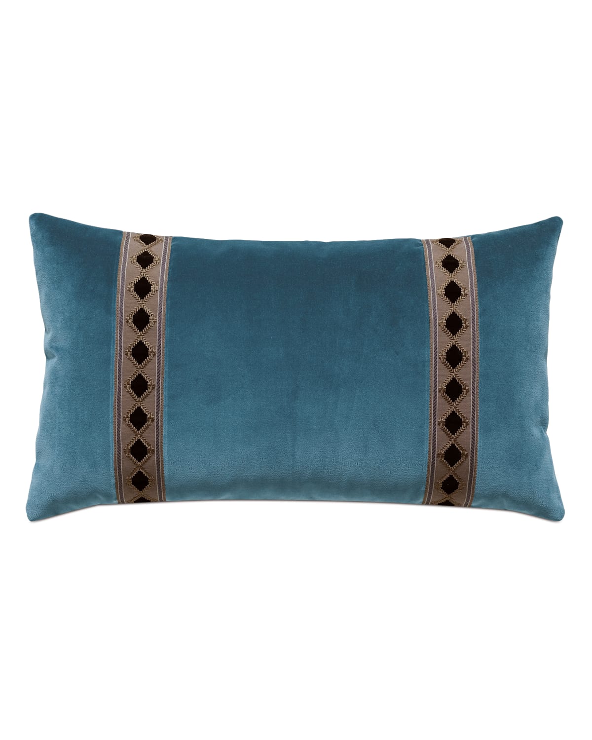Shop Eastern Accents Rudy Bolster Pillow In Blue