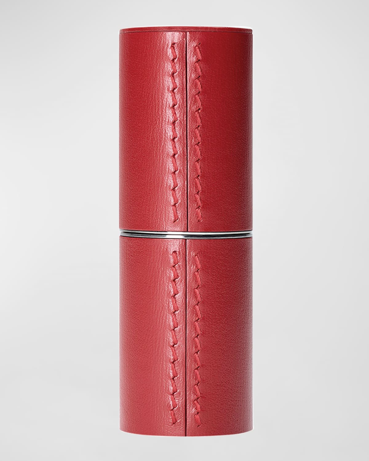 Shop La Bouche Rouge Leather Lipstick Case In Red
