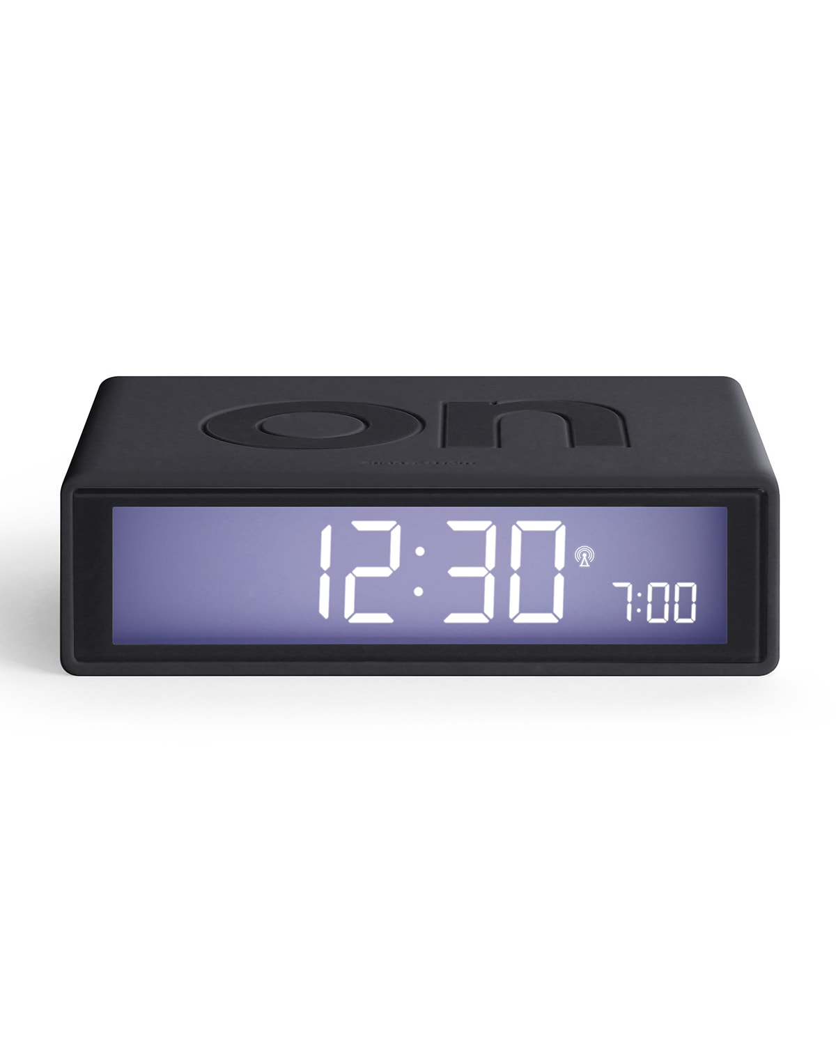 Lexon Design Flip+ Reversible LCD Alarm Clock