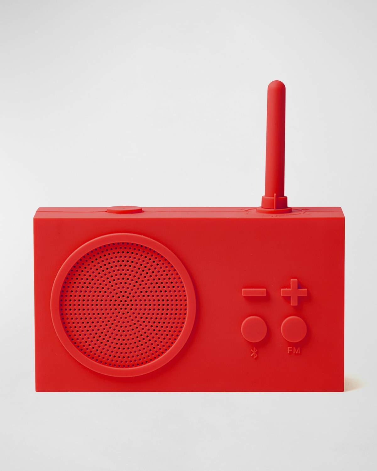 Lexon Design Tykho 3 Fm Radio And Bluetooth Speaker In Red